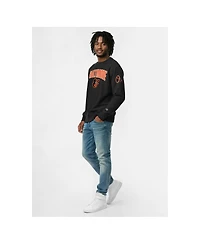 Champion Men's Black Baltimore Orioles Reverse Weave Chenille Sweatshirt