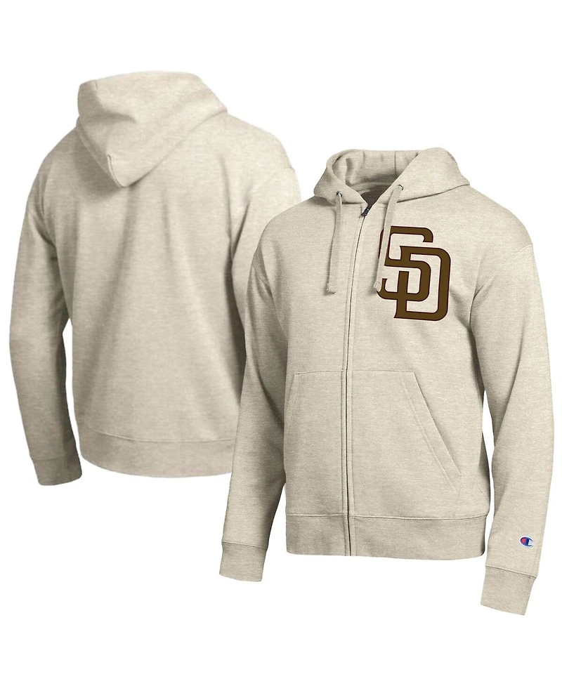 Champion Men's Sand San Diego Padres All-Star Full-Zip Hoodie