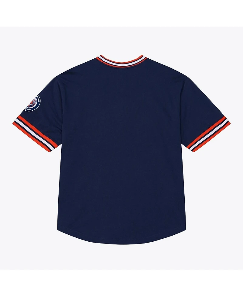 Mitchell & Ness Men's Navy Detroit Tigers Wild Pitch Ringer T-Shirt