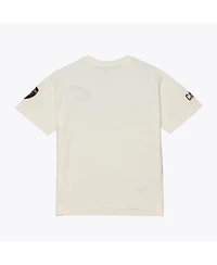 Mitchell & Ness Men's Cream Cleveland Cavaliers Hardwood Classics Chainstitch Premium T-Shirt