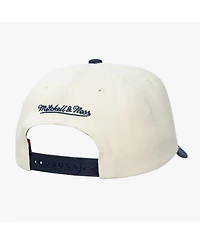 Mitchell & Ness Men's and Women's Cream Detroit Tigers Retro Lines Stretch Snapback Hat