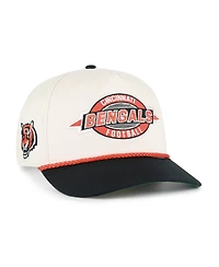 '47 Brand Men's Natural Cincinnati Bengals Frame Out Two Tone Hitch Adjustable Hat