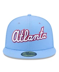 New Era Men's Light Blue Atlanta Braves 2026 City Connect 59FIFTY Fitted Hat
