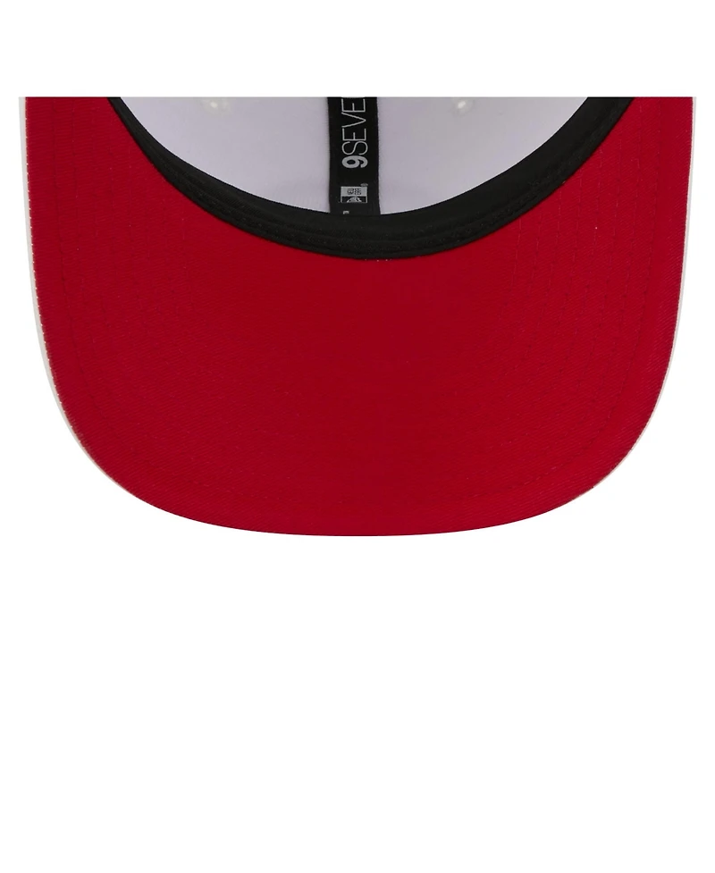 New Era Men's White San Francisco 49ers Coolera 9SEVENTY Adjustable Hat
