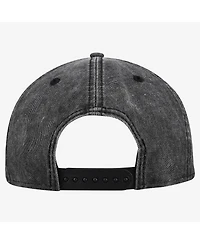 New Era Men's Black New York Knicks Washed Tonal 9FIFTY Snapback Hat