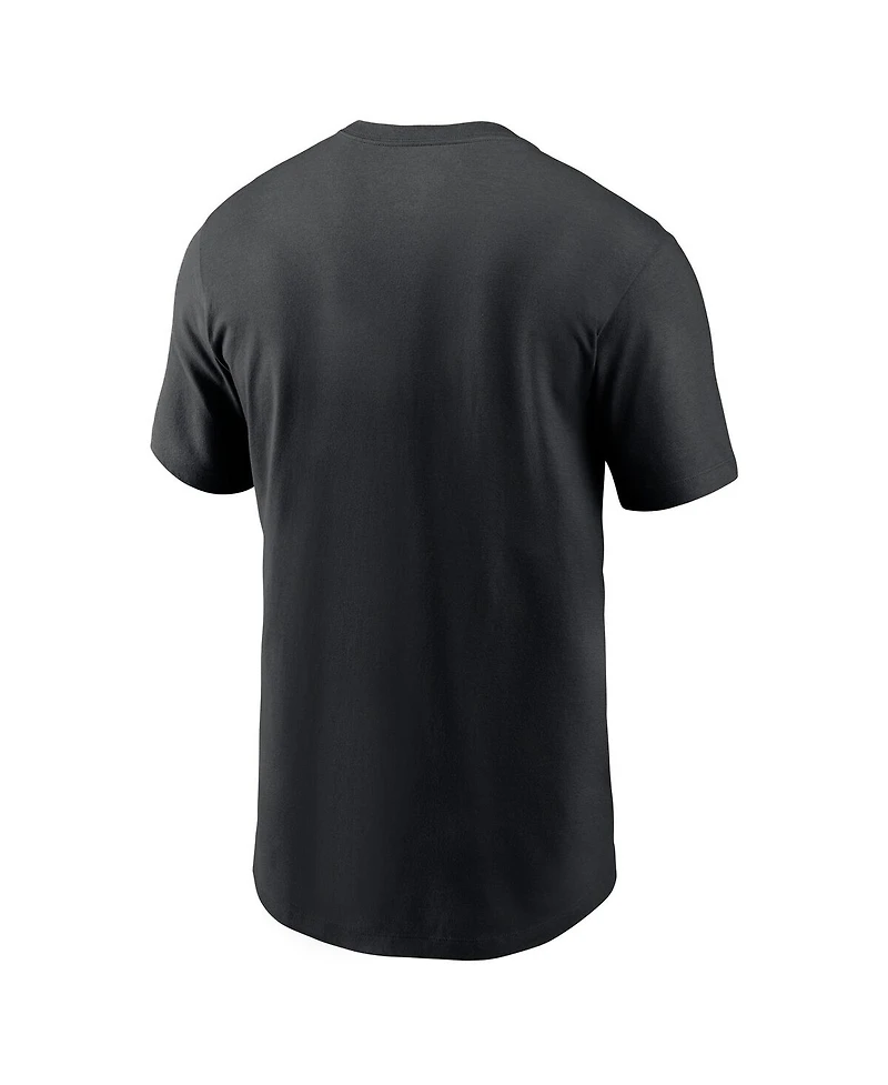 Nike Men's Saquon Barkley Black Philadelphia Eagles Just Do It T-Shirt