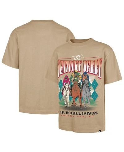 '47 Brand Men's Khaki 152nd Kentucky Derby Foundation T-Shirt