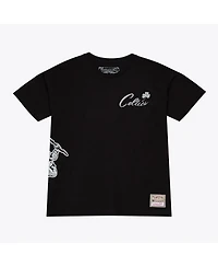 Mitchell & Ness Men's Black Boston Celtics Chrome Heritage T-Shirt