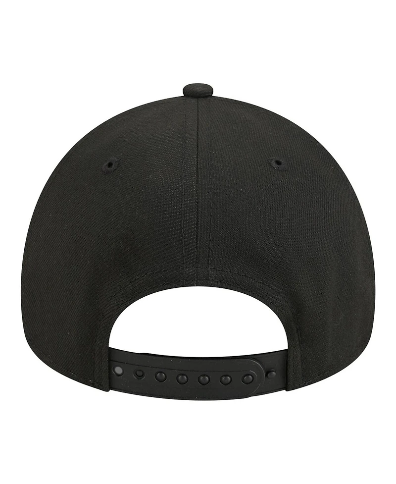 New Era Big Boys and Girls Black Los Angeles Kings 9FORTY A-Frame Adjustable Hat