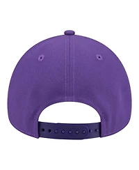 New Era Big Boys and Girls Purple Los Angeles Lakers 9FORTY A-Frame Adjustable Hat