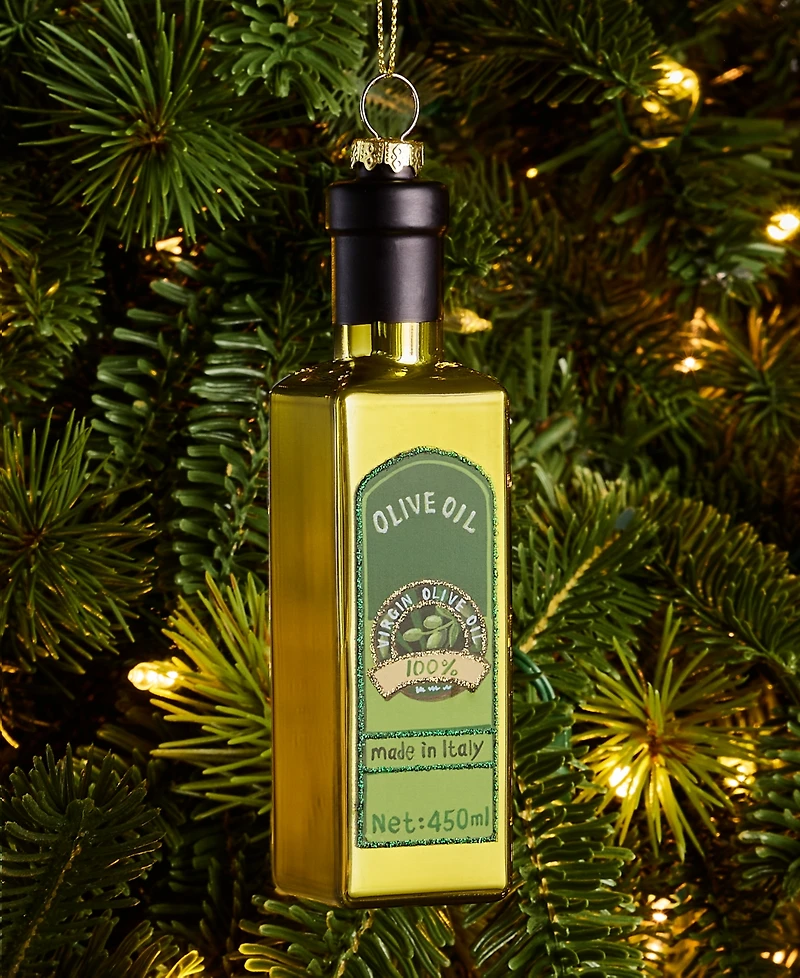 Holiday Lane Foodie & Spirits Olive Oil Ornament, Macy's Exclusive