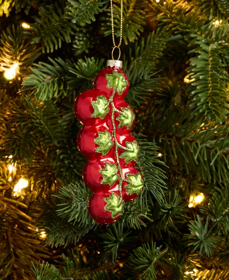 Holiday Lane Foodie & Spirits Tomato Ornament, Macy's Exclusive