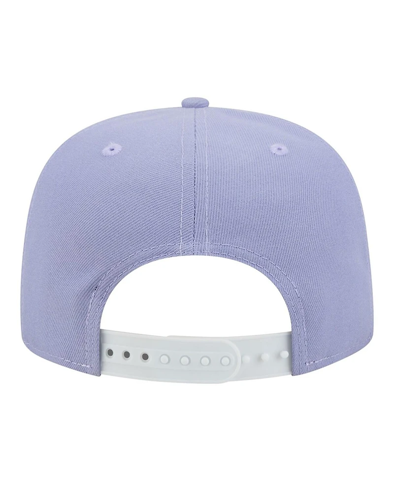 New Era Men's Lavender Philadelphia Eagles Bloom A-Frame 9FIFTY Snapback Hat