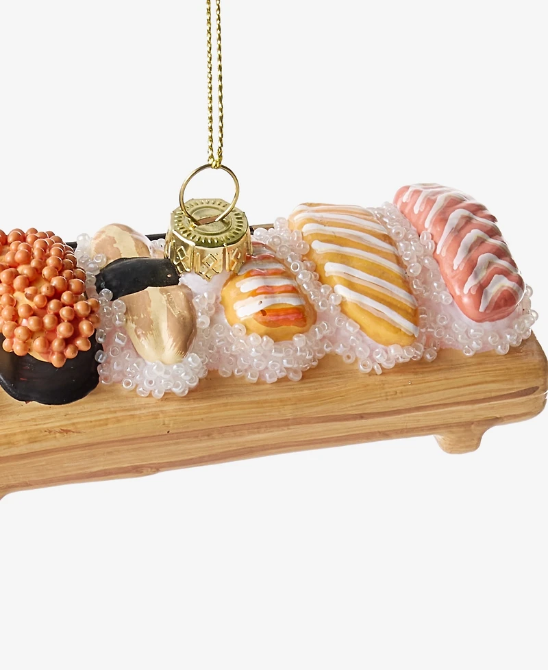 Holiday Lane Foodie & Spirits Sushi Tray Ornament, Macy's Exclusive
