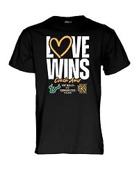 Blue 84 Men's Blue Black Usf vs Kennesaw State Love Wins T-Shirt