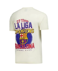 Peace Collective Men's and Women's Cream Barcelona Champion T-Shirt