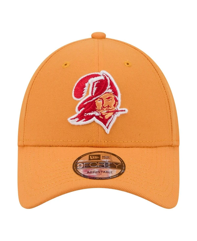 New Era Men's Orange Tampa Bay Buccaneers Core Team 9FORTY Adjustable Hat