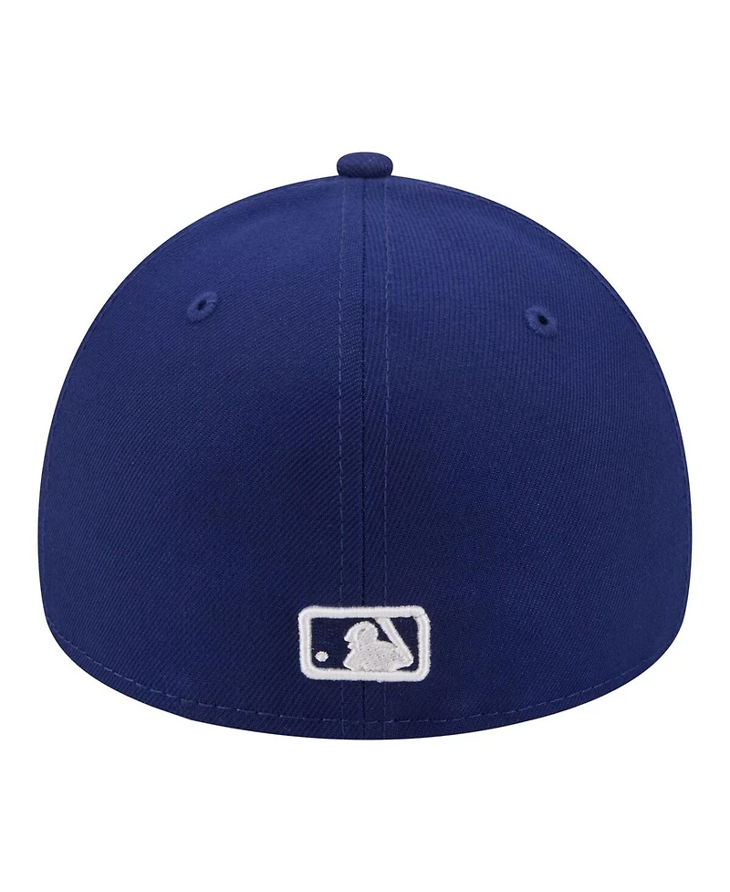 New Era Men's Royal Los Angeles Dodgers A-Frame 59FORTY Fitted Hat