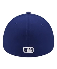 New Era Men's Royal Los Angeles Dodgers A-Frame 59FORTY Fitted Hat