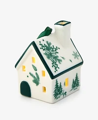 Holiday Lane Holiday Toile Porcelain House Ornament, Macy's Exclusive