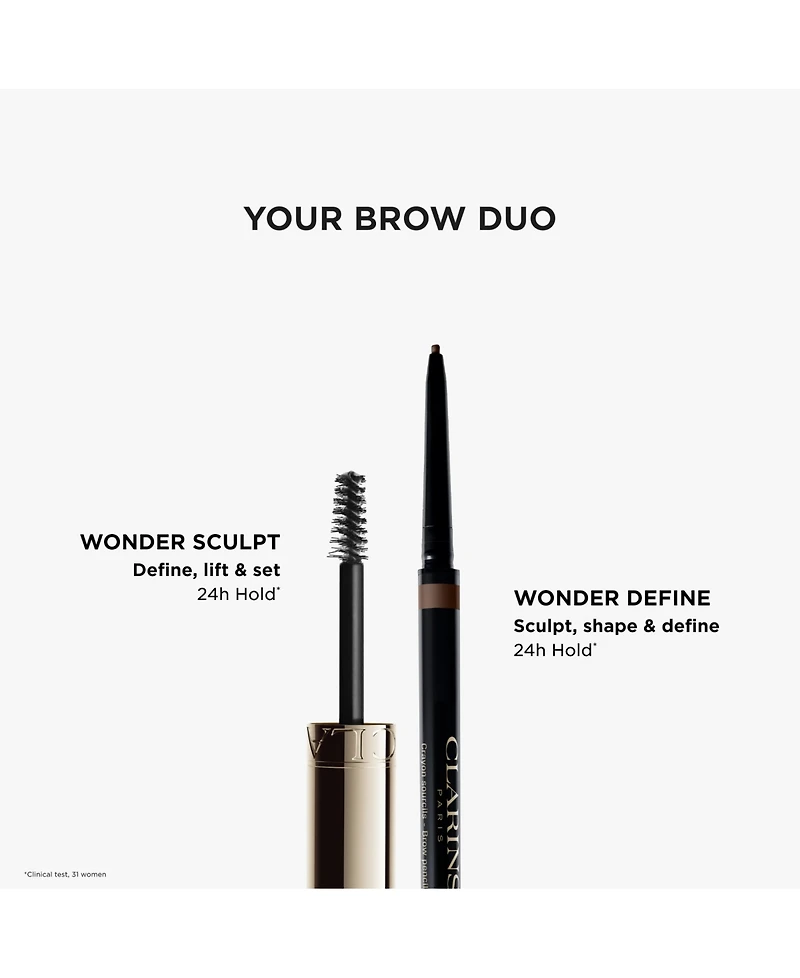 Clarins Wonder Define Waterproof Brow Pencil
