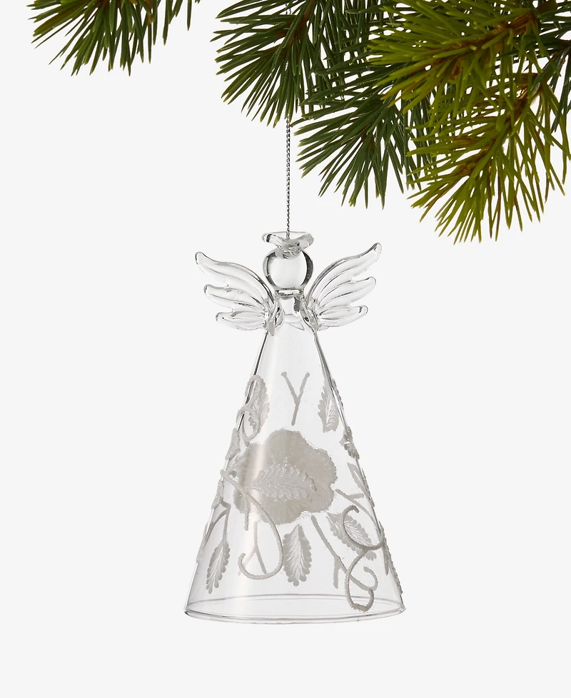 Holiday Lane Iced Delight Angel Ornament, Macy's Exclusive