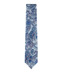 Tommy Hilfiger Men's Bright Paisley Print Classic Tie
