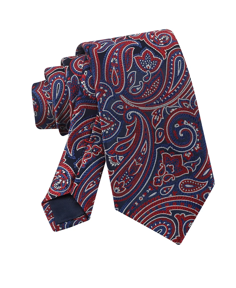 Tommy Hilfiger Men's Colonial Paisley Print Classic Tie