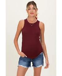 Pinkblush Maternity Navy Distressed Fringe Hem Shorts