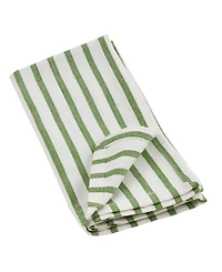 Saro Lifestyle Striped Design Table Napkins, Set of 4