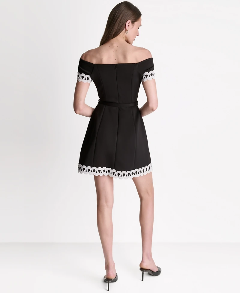 Bcbg Women's Sleeveless Mini Dress