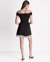 Bcbg Women's Sleeveless Mini Dress