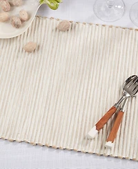 Saro Lifestyle Ribbed Placemats