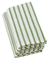 Saro Lifestyle Striped Design Table Napkins, Set of 4