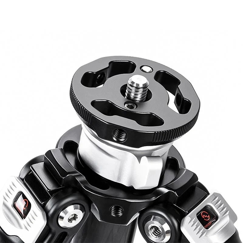 SunwayFoto T2840CE Explorer Series 4-Section Carbon Fiber Tripod with Center Column