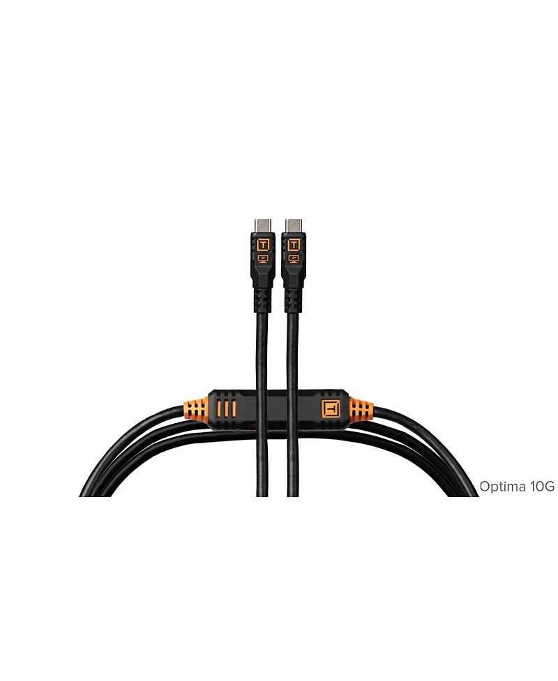 Tether Tools Starter Tethering Kit with TetherPro Optima 10G 15' Usb-c Straight to Usb-c Straight Cable, TetherGuard and Bag