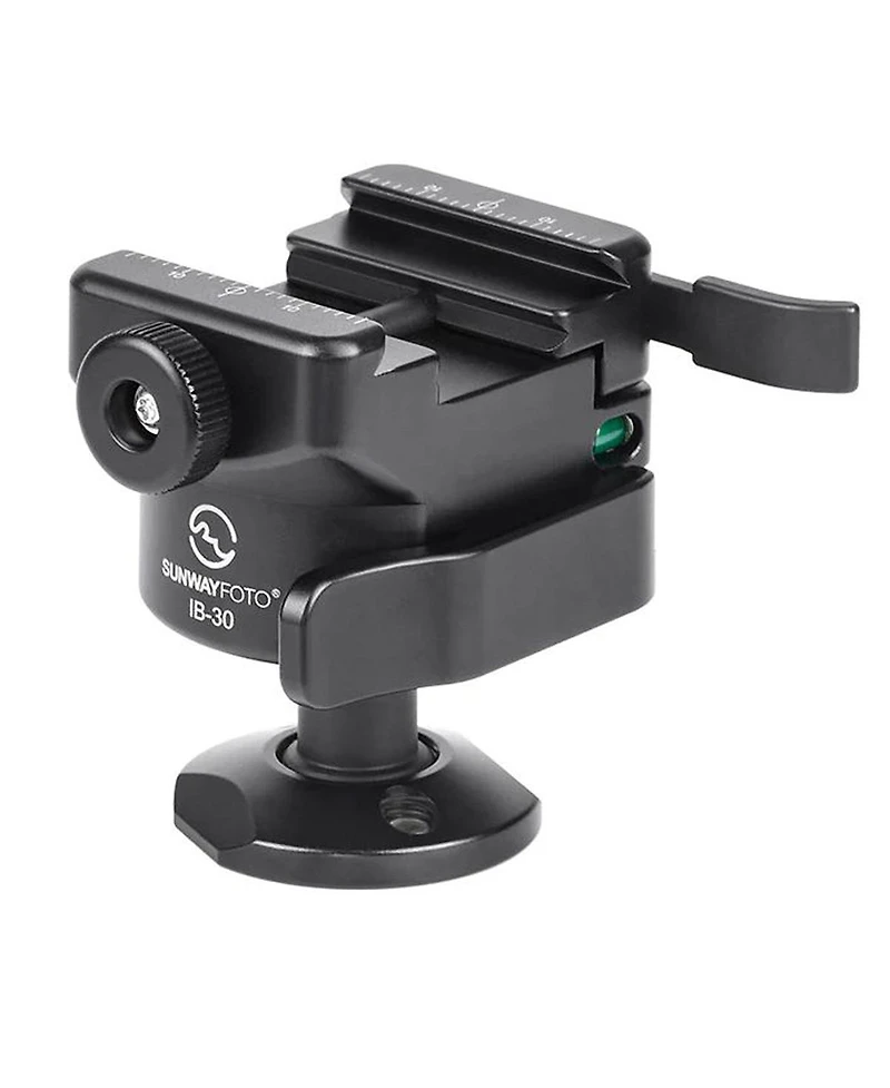 SunwayFoto Ib-30 Low-Profile Inverted Ball Head with Sdc-50 Duo-Lever Clamp