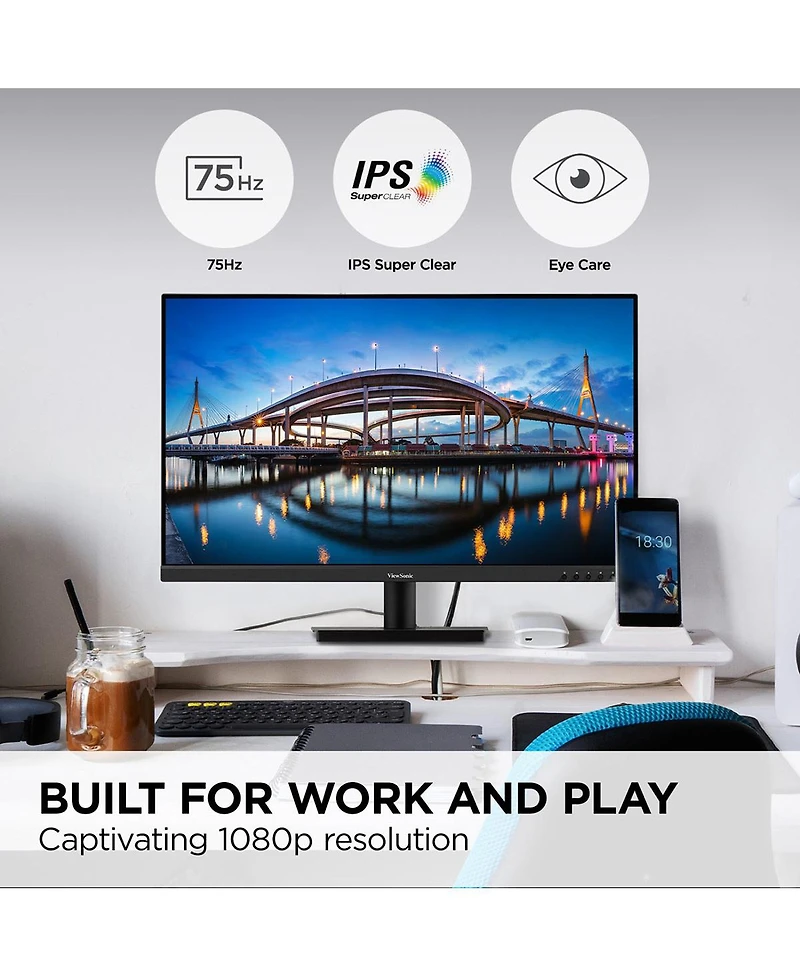 ViewSonic VA3209M 16:9 Full Hd Ips Led Monitor