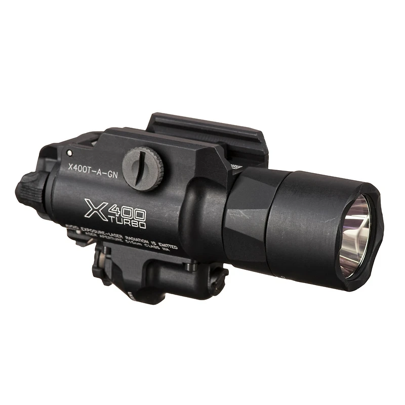 SureFire X400T-a Turbo Led Weapon Light with Red Aiming Laser