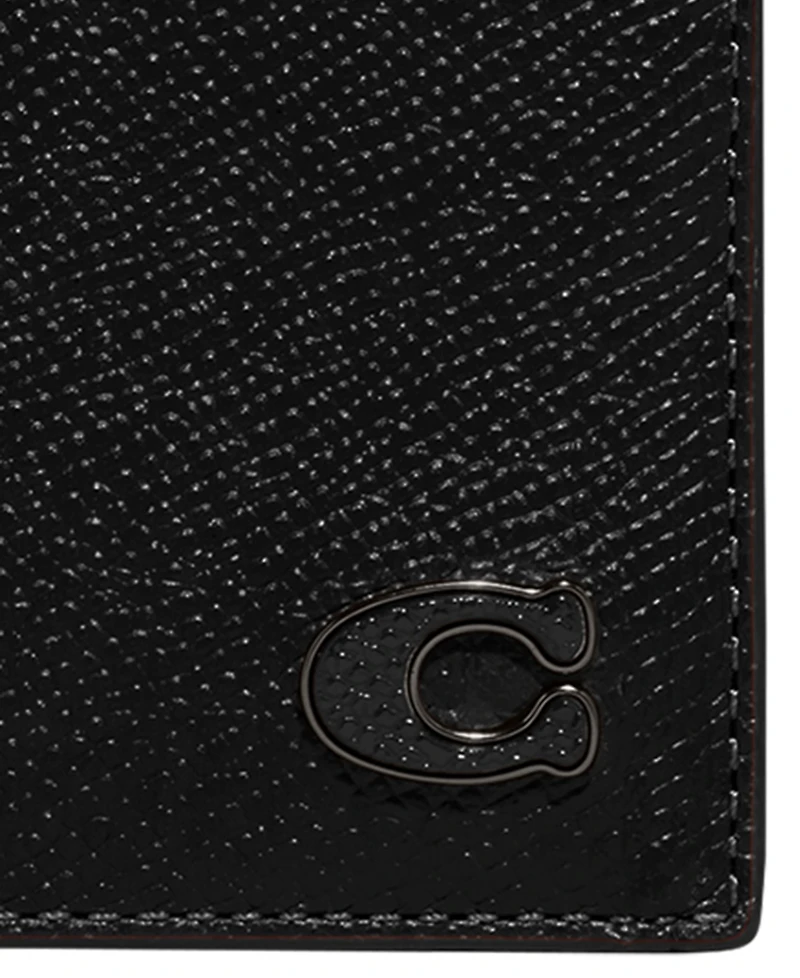 Coach Men's Leather Slim Billfold Wallet