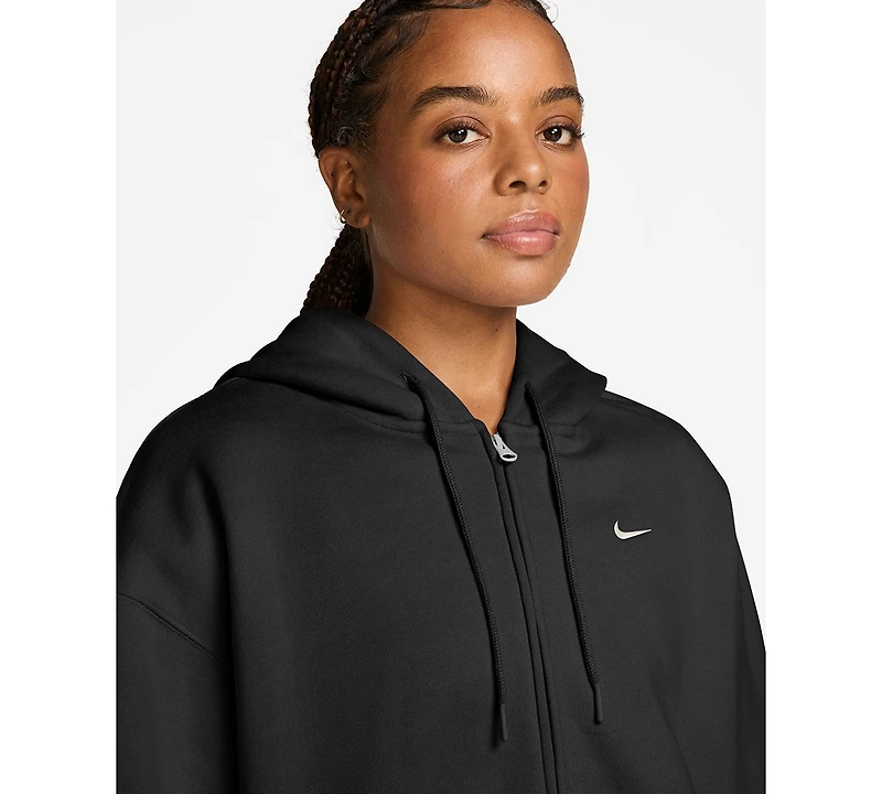 Nike Studio Fleece Medium Weight Women's Oversized Full-Zip Hoodie