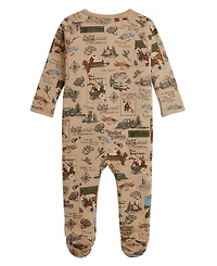 Polo Ralph Lauren Baby Boys' Bear Footed Coverall