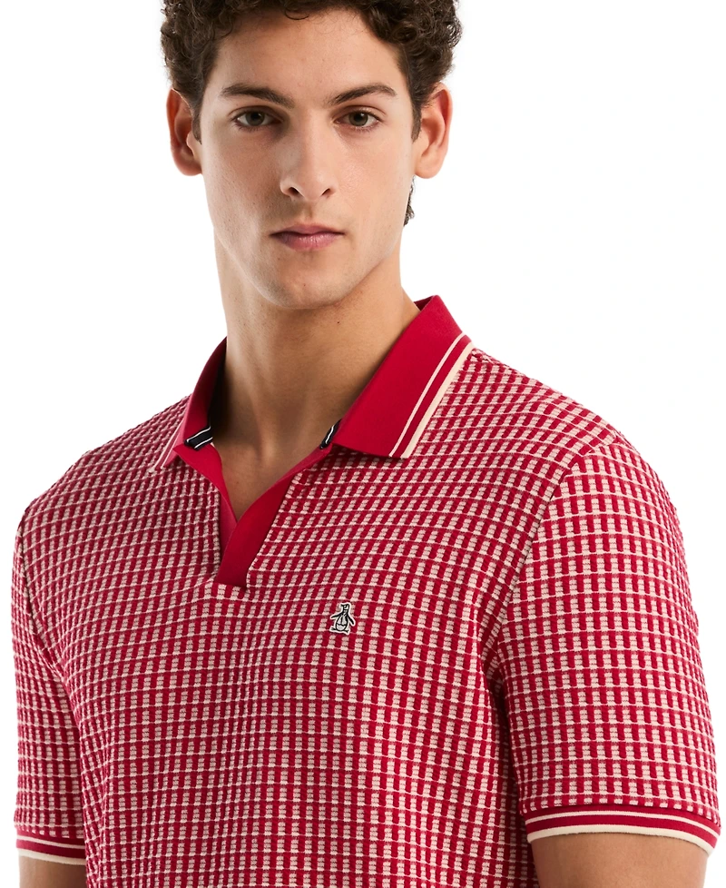 Original Penguin Men's Jacquard Polo Shirt