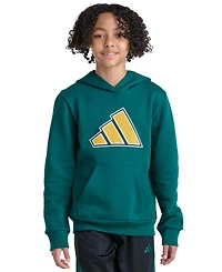 adidas Boys' 8-20 Long-Sleeve Hoodie