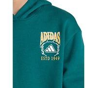 adidas Boys' 8-20 Long-Sleeve Graphic Hoodie