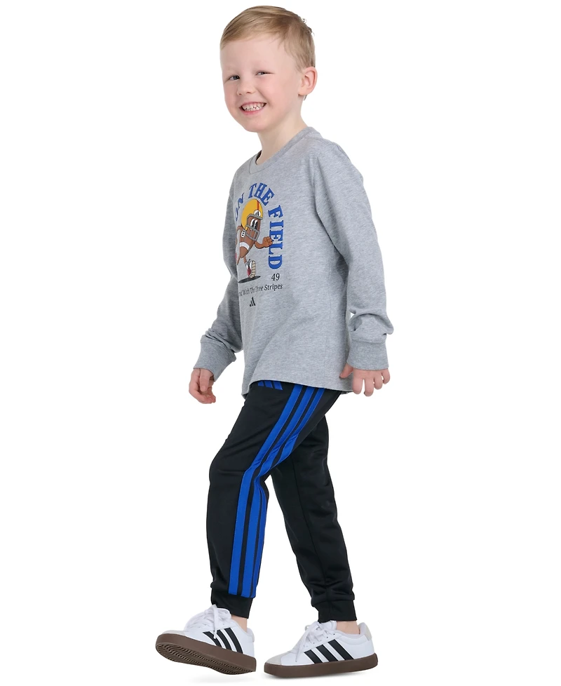 adidas Boys' 8-20 Pull-On Jogger Pant