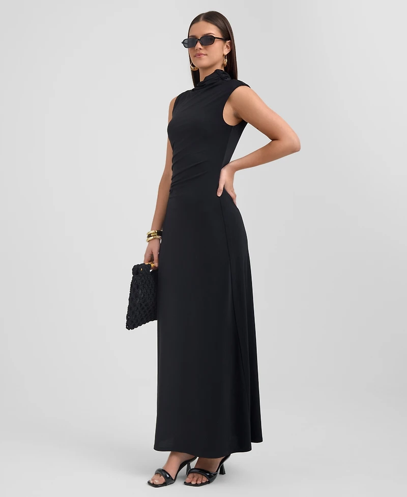 Rachel Roy Women's Mock Neck Midi Dress