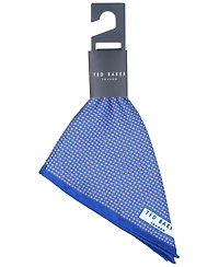 Ted Baker Men's Mini Square Printed Pocket Square