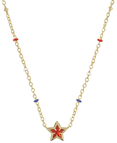 Kendra Scott 14k Gold-Plated Mini Cassidy Short Pendant Necklace