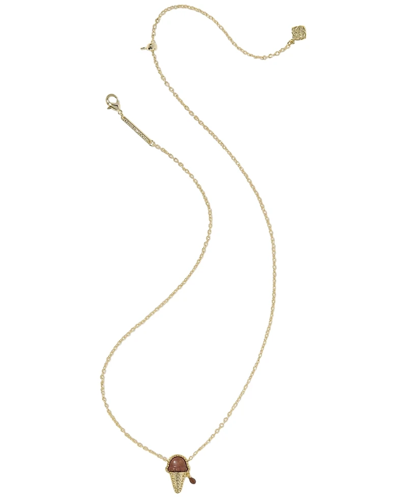 Kendra Scott Imitation Pearl Ice-Cream Short Pendant Necklace